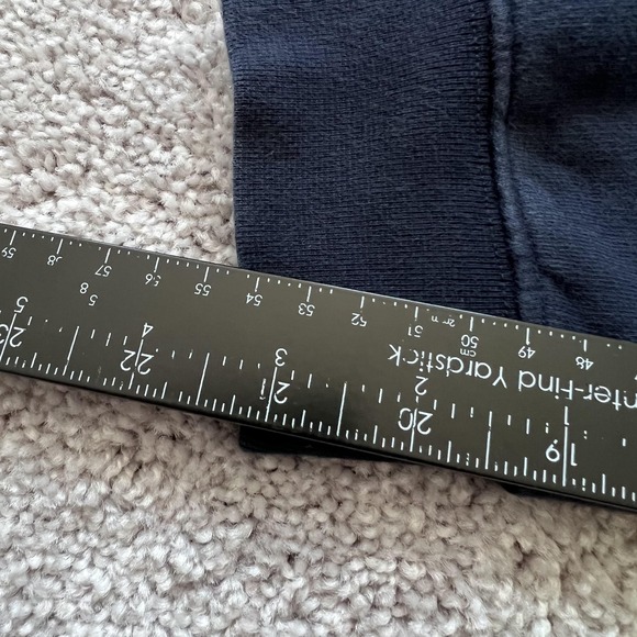 French Disorder Sweatshirt Mens Medium Navy Frenchy Rainbow Graphic Pullover - Picture 15 of 15